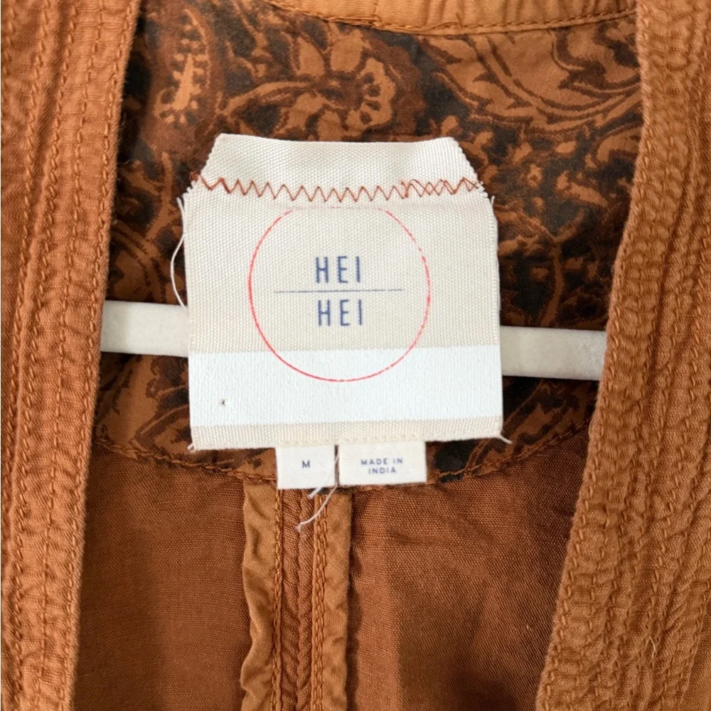 Women's Tan Hei Hei Kimono-style Wrap Jacket - Picture 5 of 5